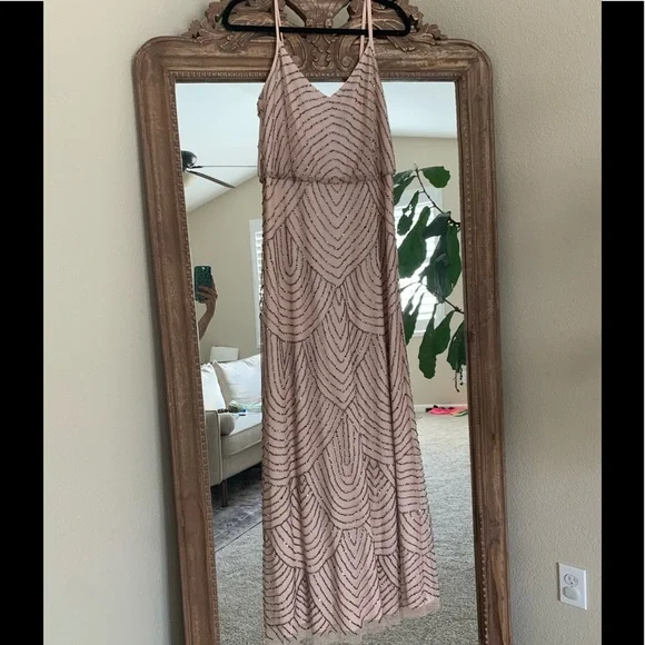 Adrianna Papell | Dresses | Adrianna Papell Beaded Dress